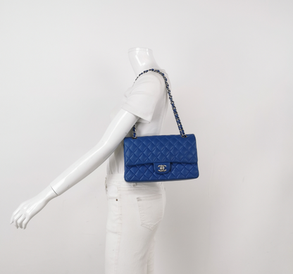 Chanel Classic Flap Blue bag **cm