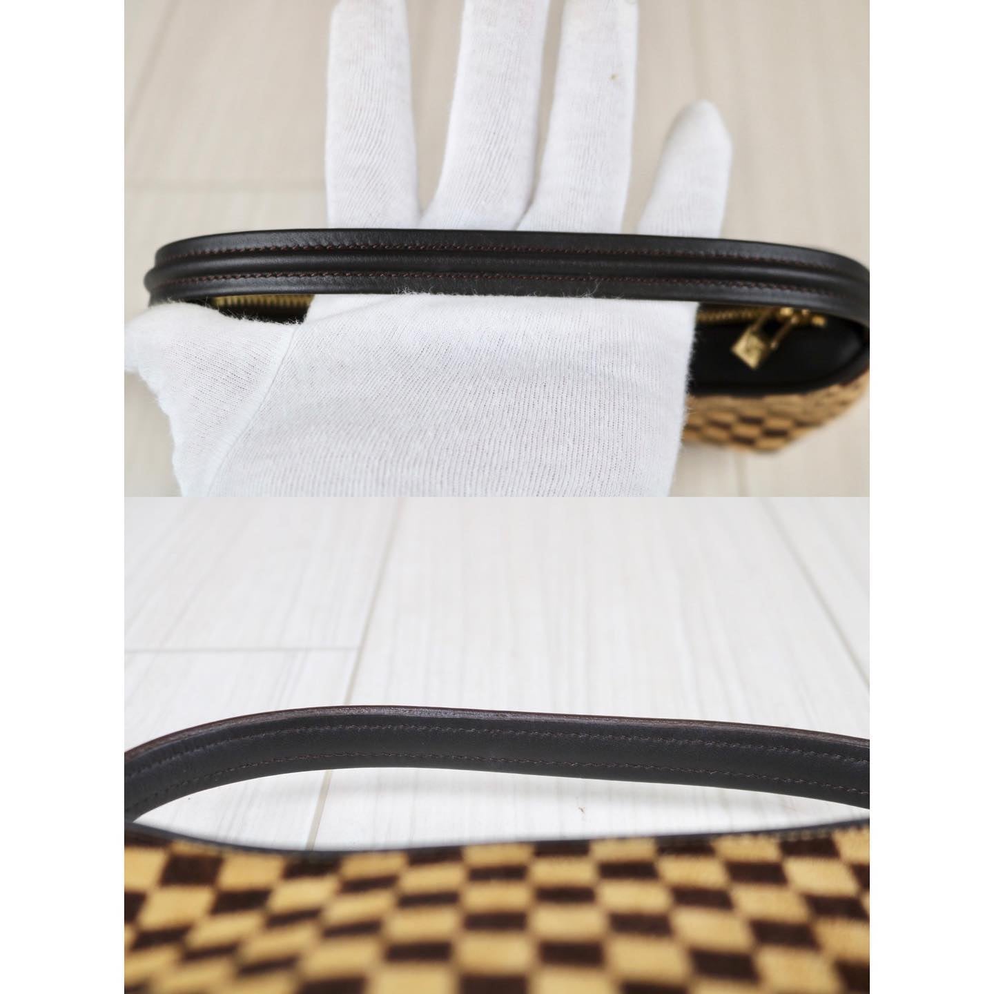 Rank SA ｜   LV Damier Horsehair Handbag  ｜090914