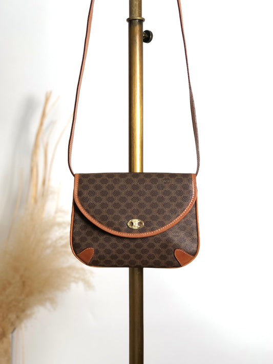 CELINE  Shoulder bag Brown Vintage a4uyd7