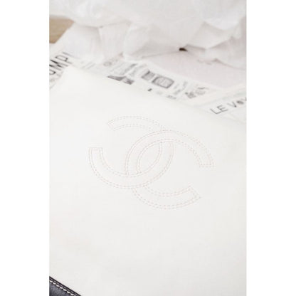 Chanel vintage sheepskin tote bag