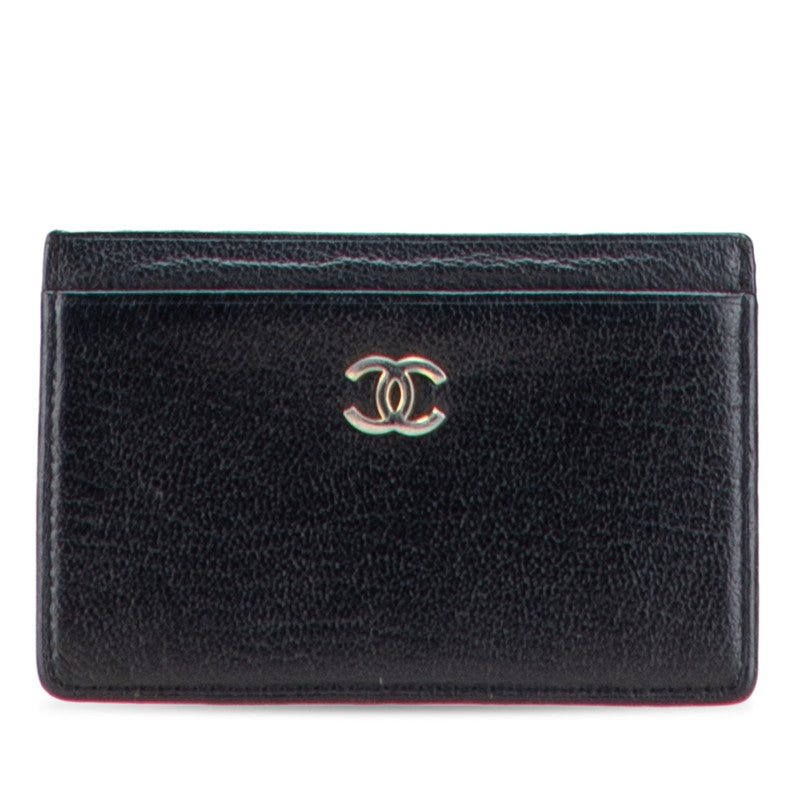 Chanel Coco Mark Leather Card Case