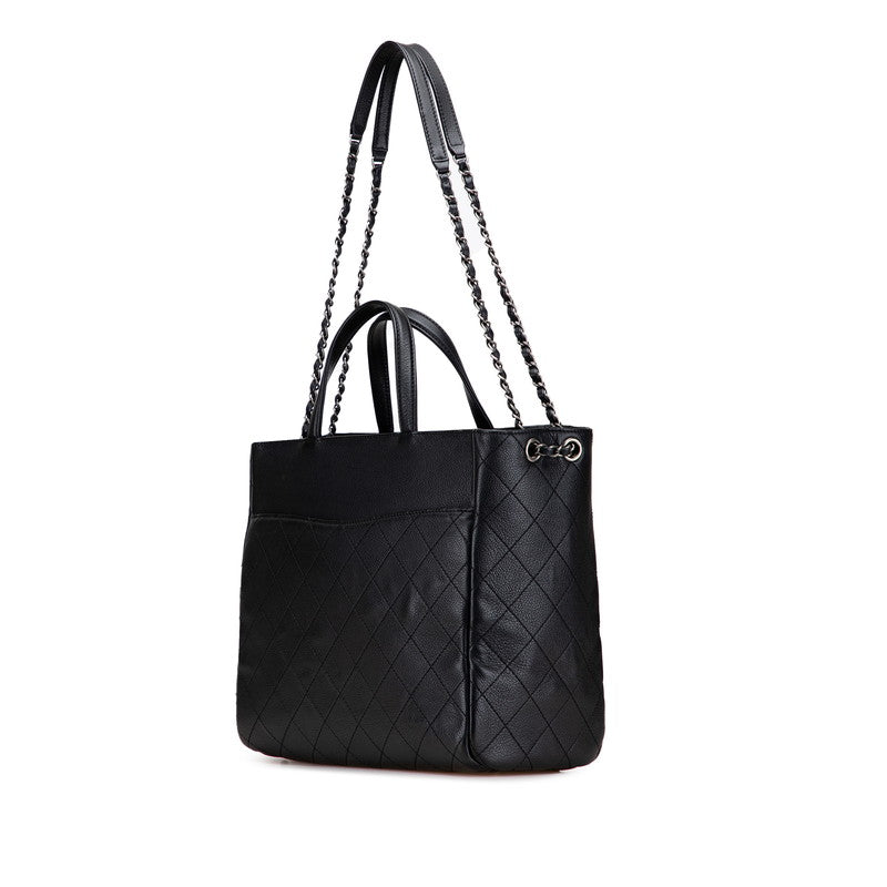 Chanel Coco Mark Caviar 2way Bag