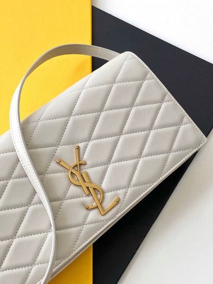 Yves Saint Laurent Kate 99 Chain Bag White