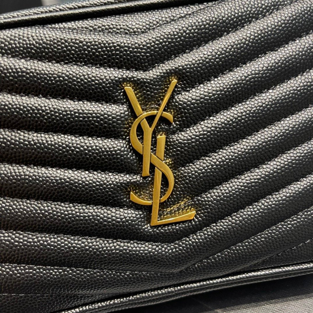 Yves Saint Laurent Lou Mini Bag Black