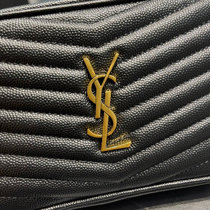 Yves Saint Laurent Lou Mini Bag Black