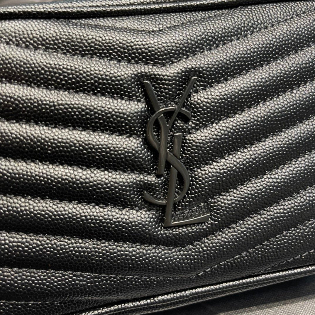 Yves Saint Laurent Lou Mini Bag Black