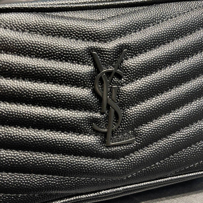 Yves Saint Laurent Lou Mini Bag Black