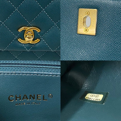 Chanel Coco Handle Matte Caviar Skin 2way Shoulder Bag Leather Shoulder Bag 78306 in Excellent condition