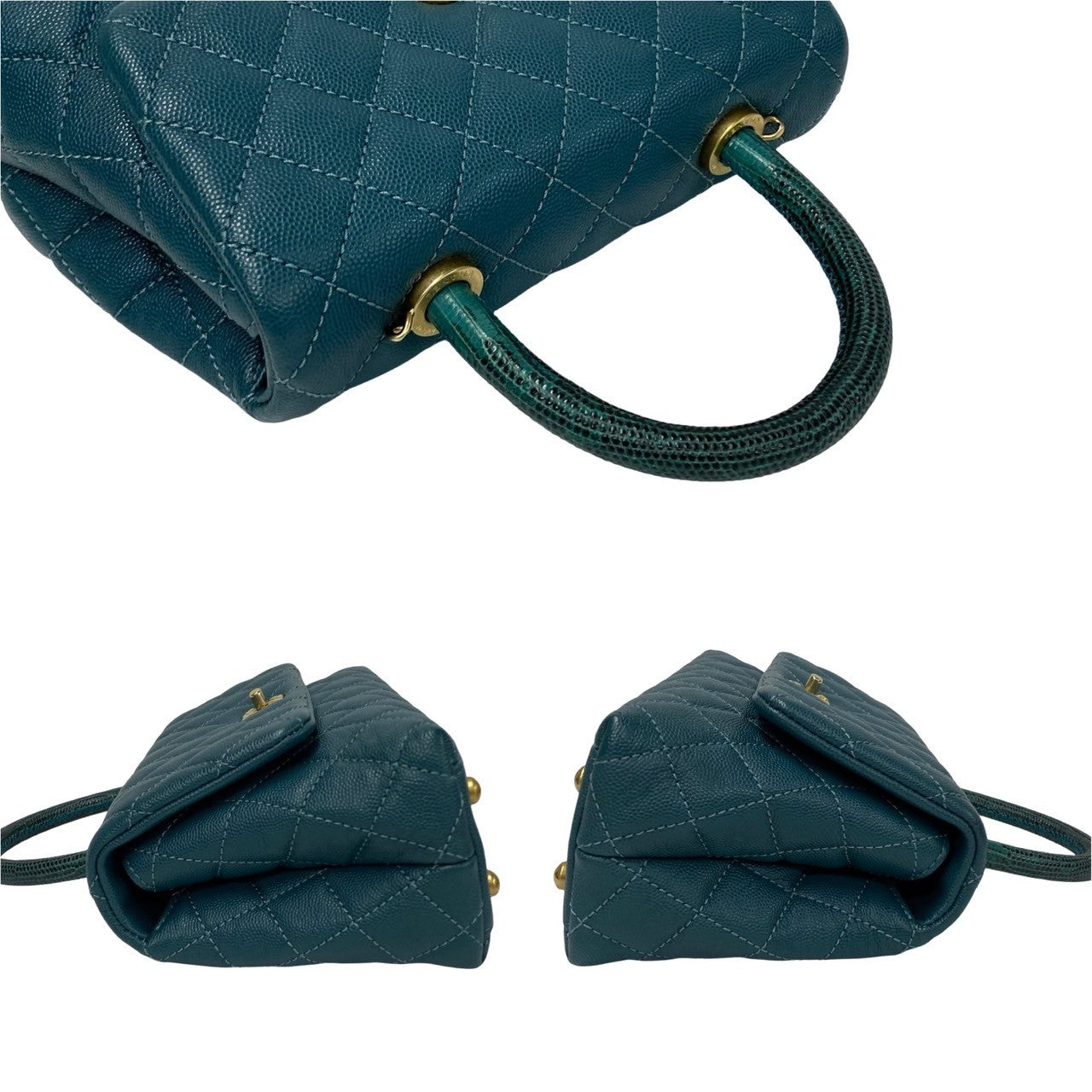 Chanel Coco Handle Matte Caviar Skin 2way Shoulder Bag Leather Shoulder Bag 78306 in Excellent condition