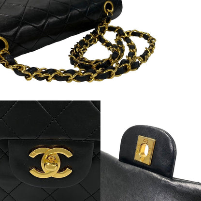 Chanel Classic Small Double Flap Bag  Leather Crossbody Bag in Good condition