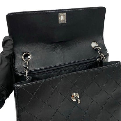Chanel Matelasse Lambskin 26cm Chain Shoulder Bag Leather Shoulder Bag 59289 in Excellent condition