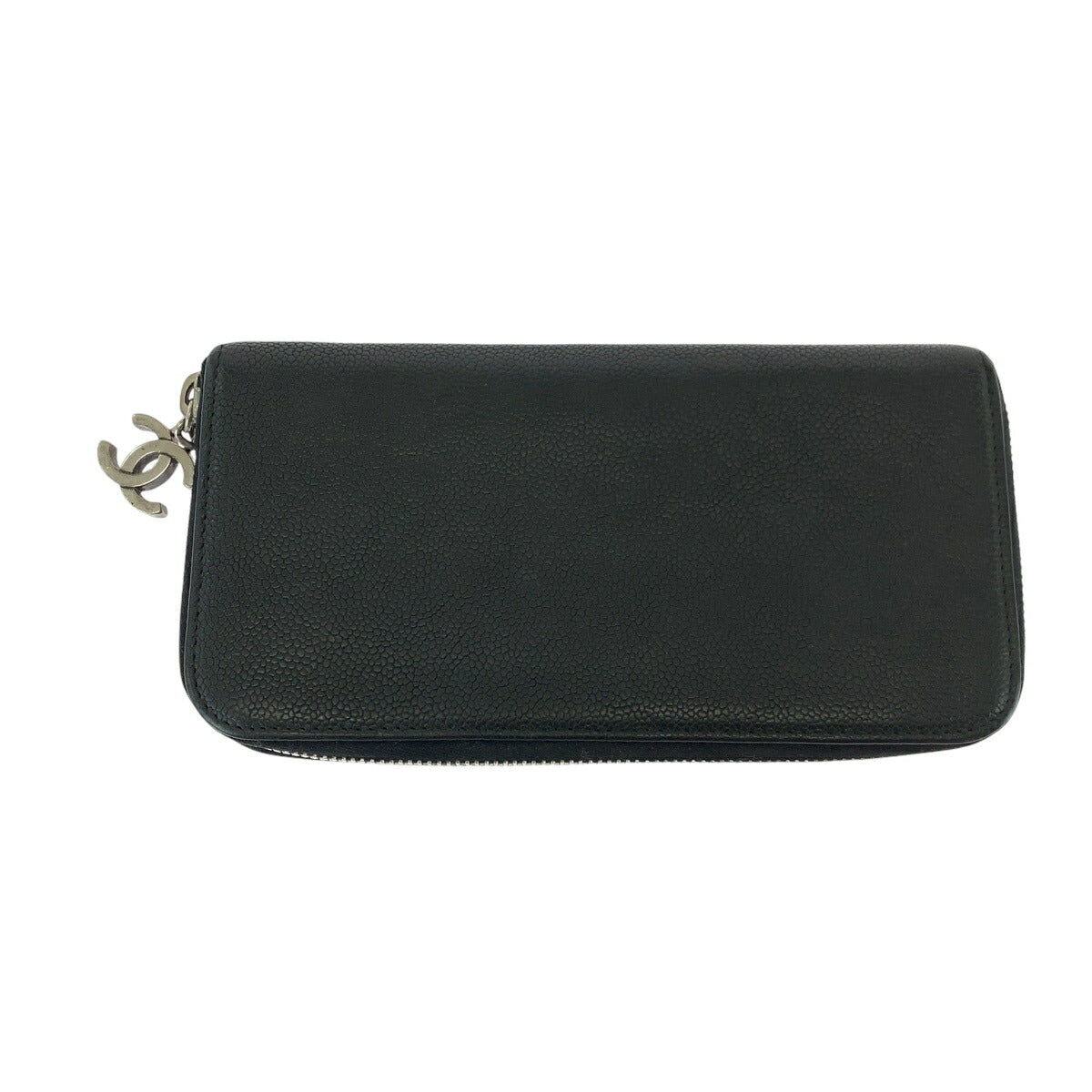 Chanel Caviar Skin Coco Mark Long Wallet 501881