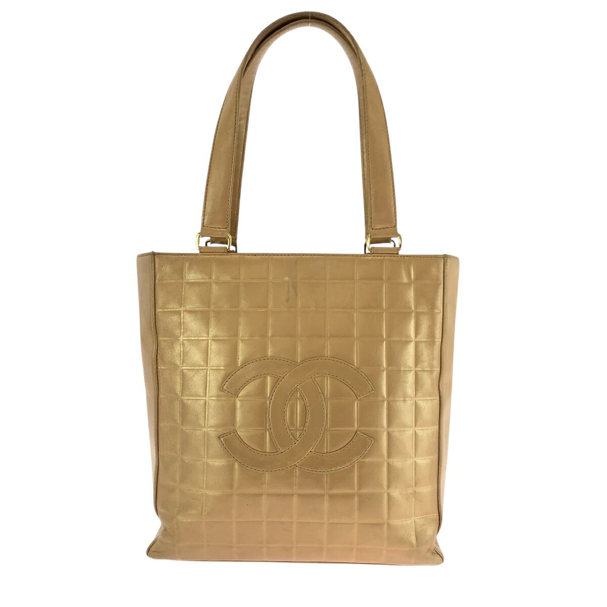 Chanel Coco Mark Choco Bar Lambskin 2way bag