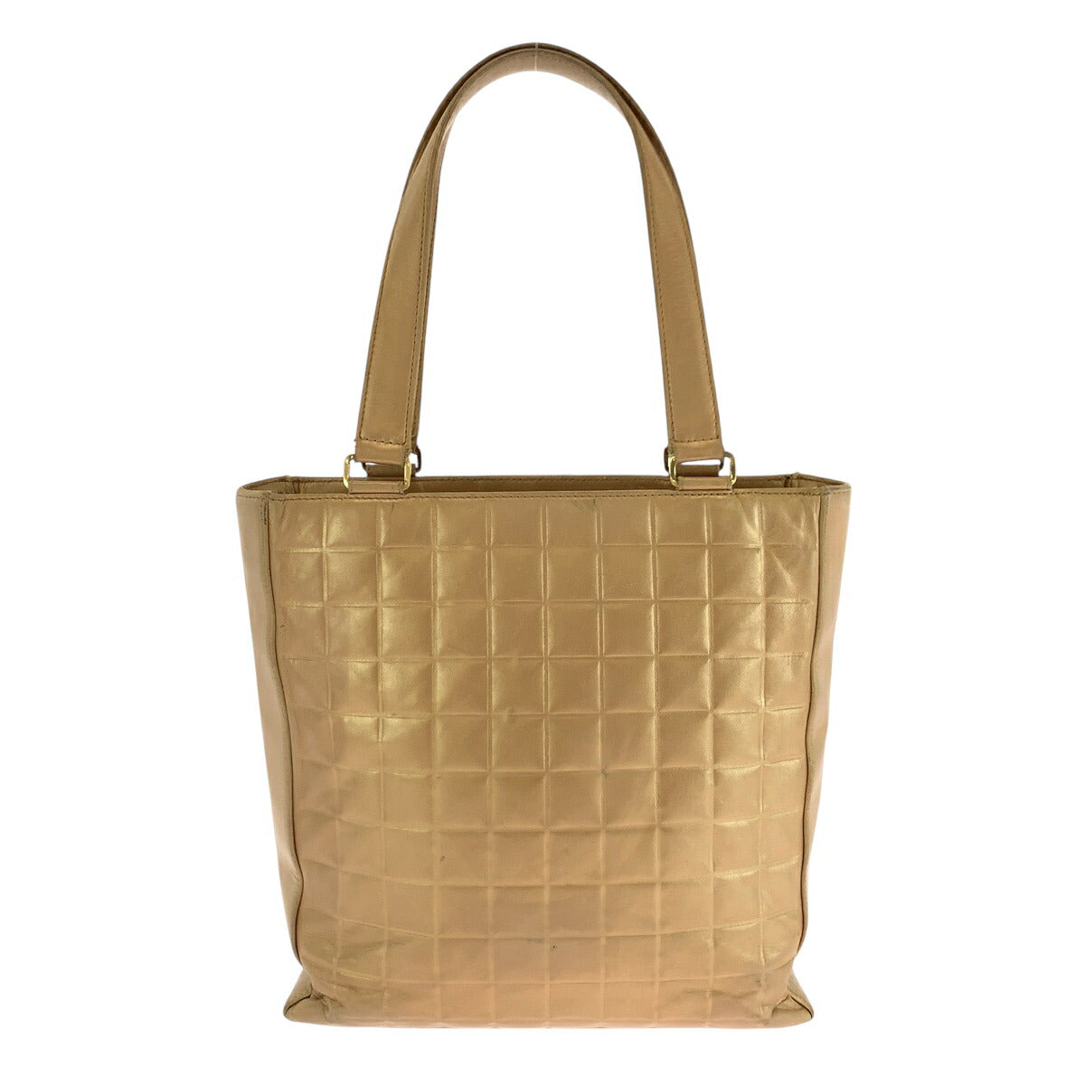 Chanel Coco Mark Choco Bar Lambskin 2way bag