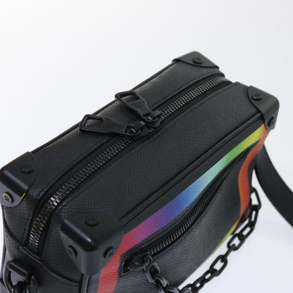 LOUIS VUITTON Taiga Rainbow Mini Soft Trunk Shoulder Bag M30351 LV Auth 50210A