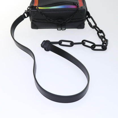 LOUIS VUITTON Taiga Rainbow Mini Soft Trunk Shoulder Bag M30351 LV Auth 50210A