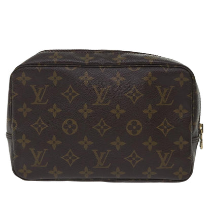 LOUIS VUITTON Monogram Trousse Toilette 23 Clutch Bag M47524 LV Auth 50261