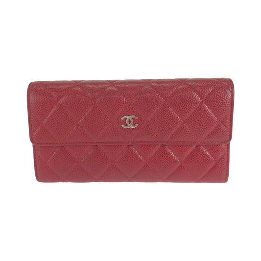 Chanel Matelasse Caviar Long Wallet