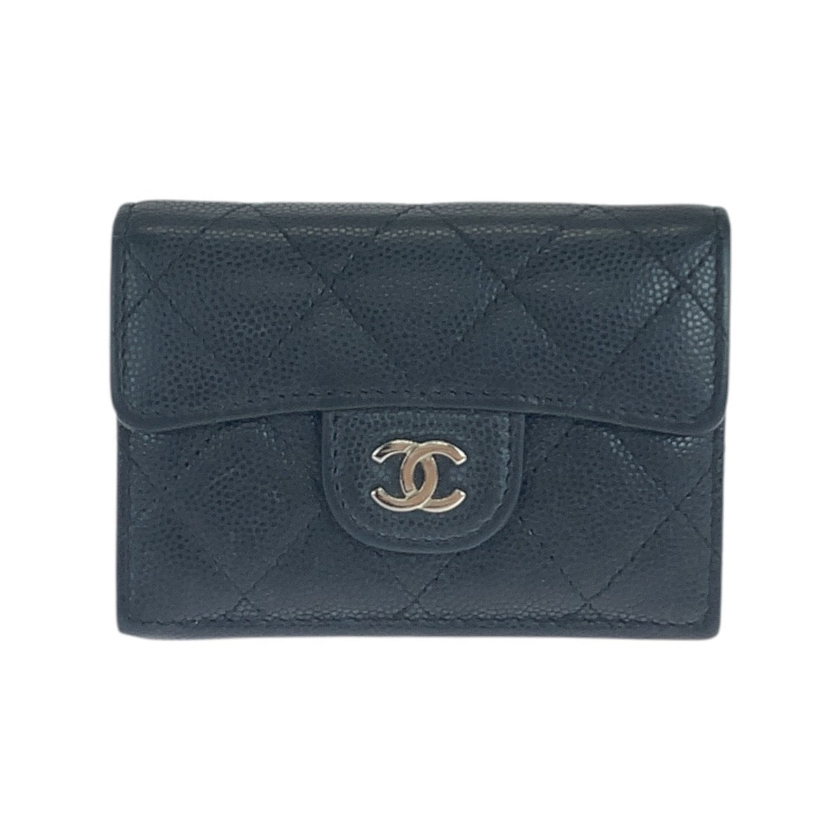 Chanel Coco Mark Matelasse Lambskin Wallet