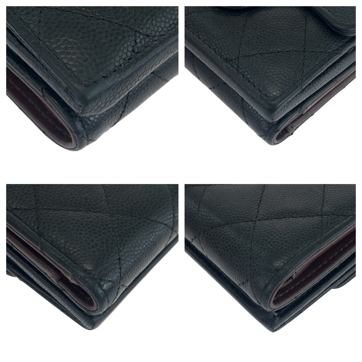 Chanel Coco Mark Matelasse Lambskin Wallet