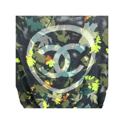 Chanel Coco Mark Cashmere Large Scarf