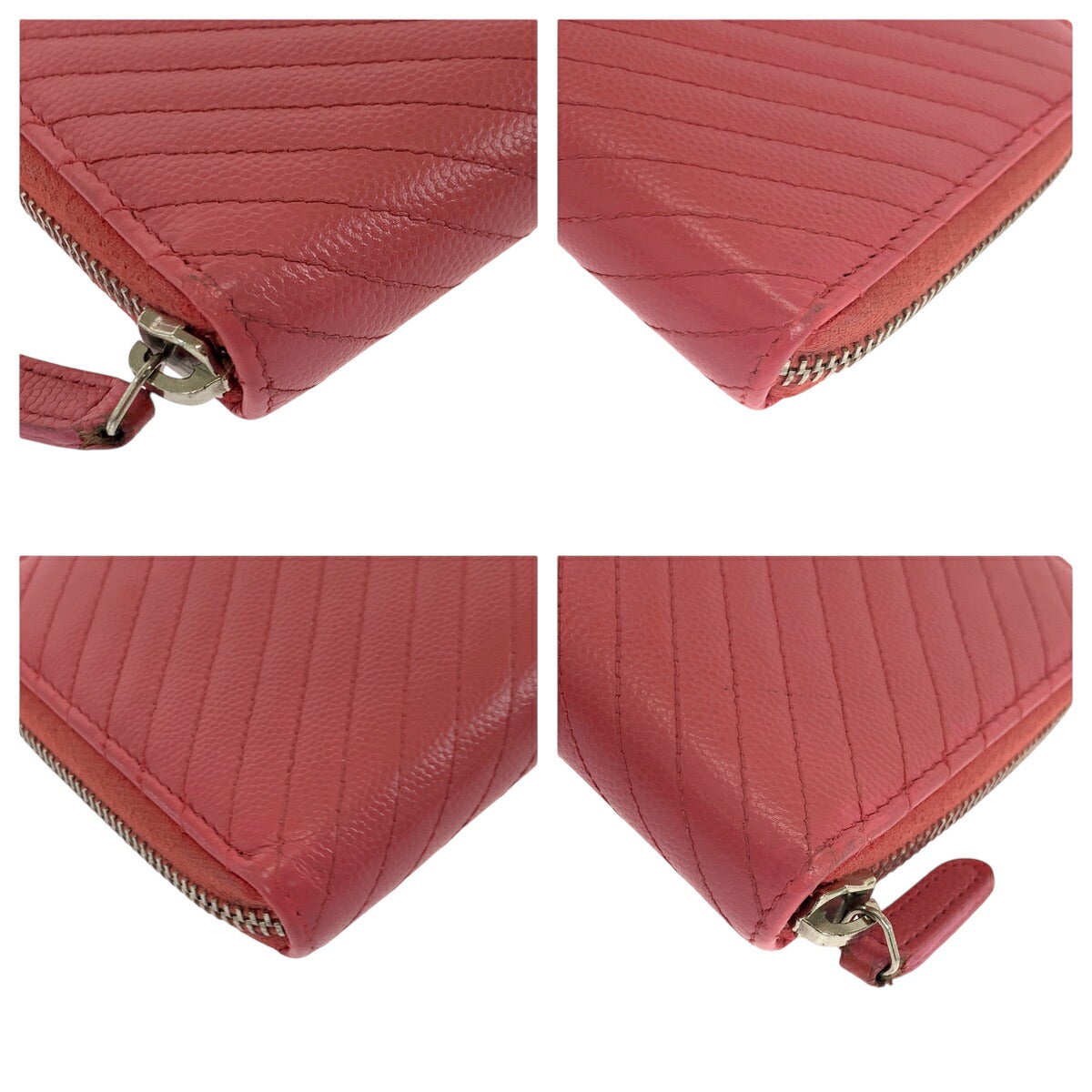 Chanel Coco Mark Caviar Long Wallet