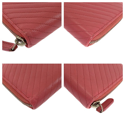 Chanel Coco Mark Caviar Long Wallet