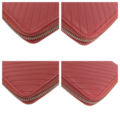 Chanel Coco Mark Caviar Long Wallet