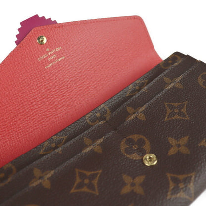 Louis Vuitton Brown Leather Sarah wallet accessories
