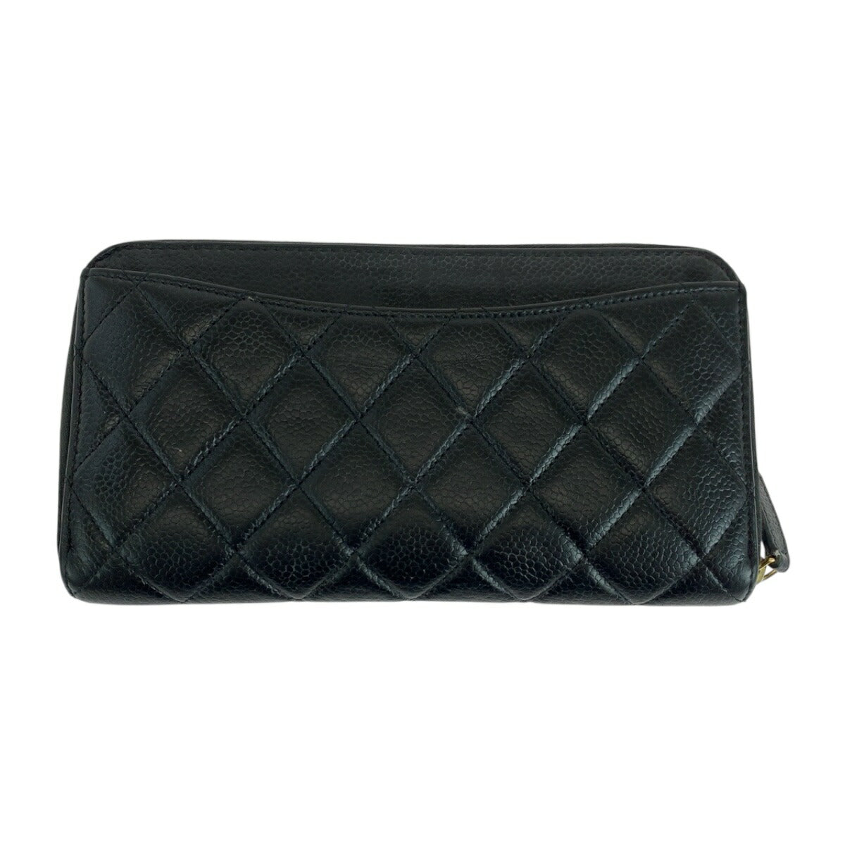 Chanel Matelasse Caviar Skin Long Wallet