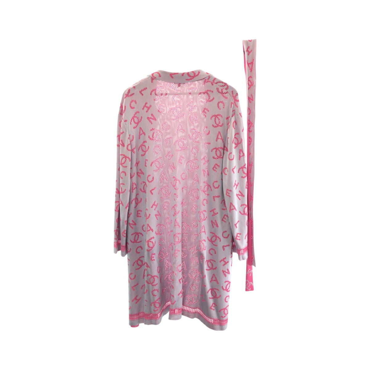 Chanel Coco Mark Rayon Cardigan Coat