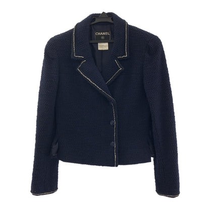 Chanel Tweed Silk Wool Nylon Suit Set