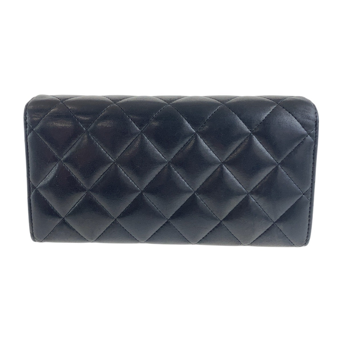 Chanel Matelasse Lambskin Long Wallet