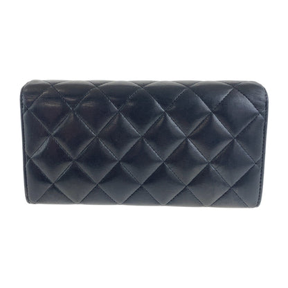 Chanel Matelasse Lambskin Long Wallet