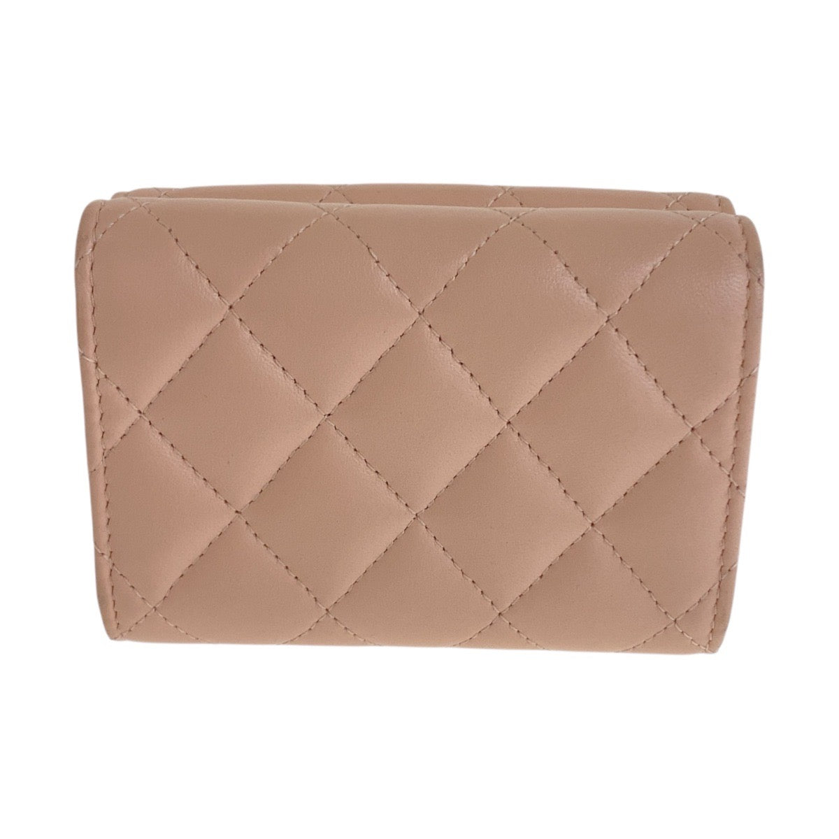 Chanel Matelasse Lambskin Compact Wallet