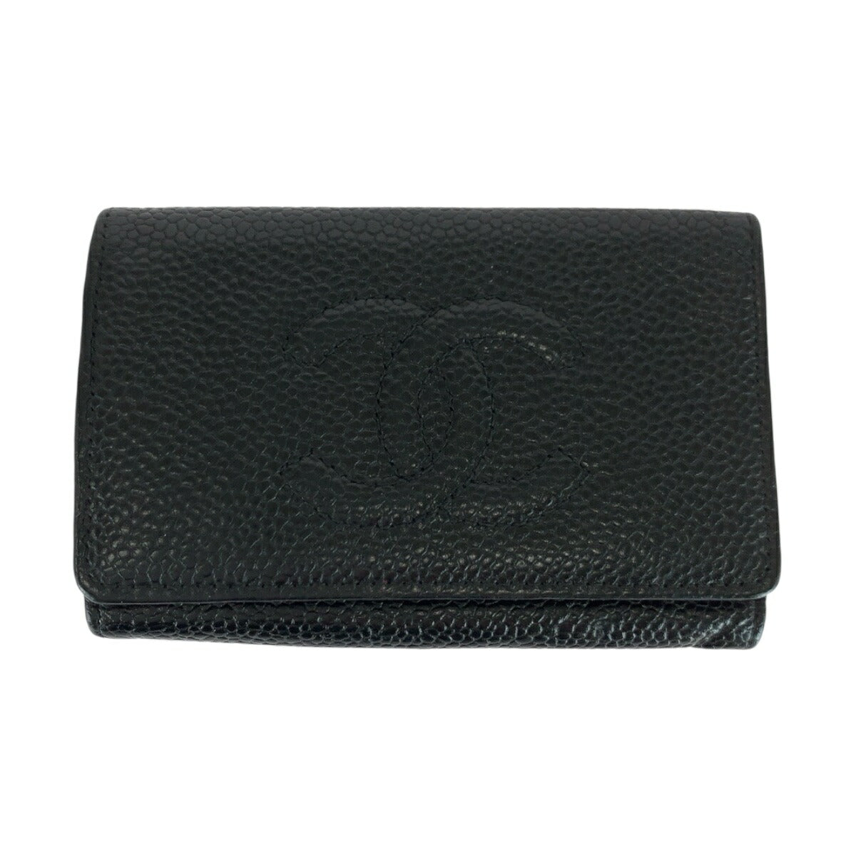 Chanel Coco Mark Leather Key Case