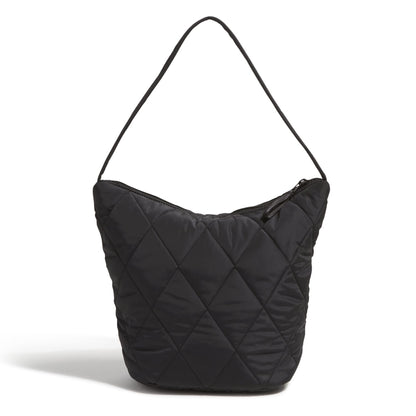Outlet Slouchy Bucket Shoulder Bag-Moonless Night-Image 1-Vera Bradley