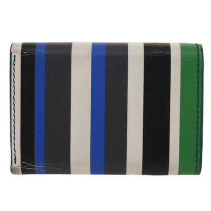Balenciaga Coin Purse Leather Multicolor Auth 50842