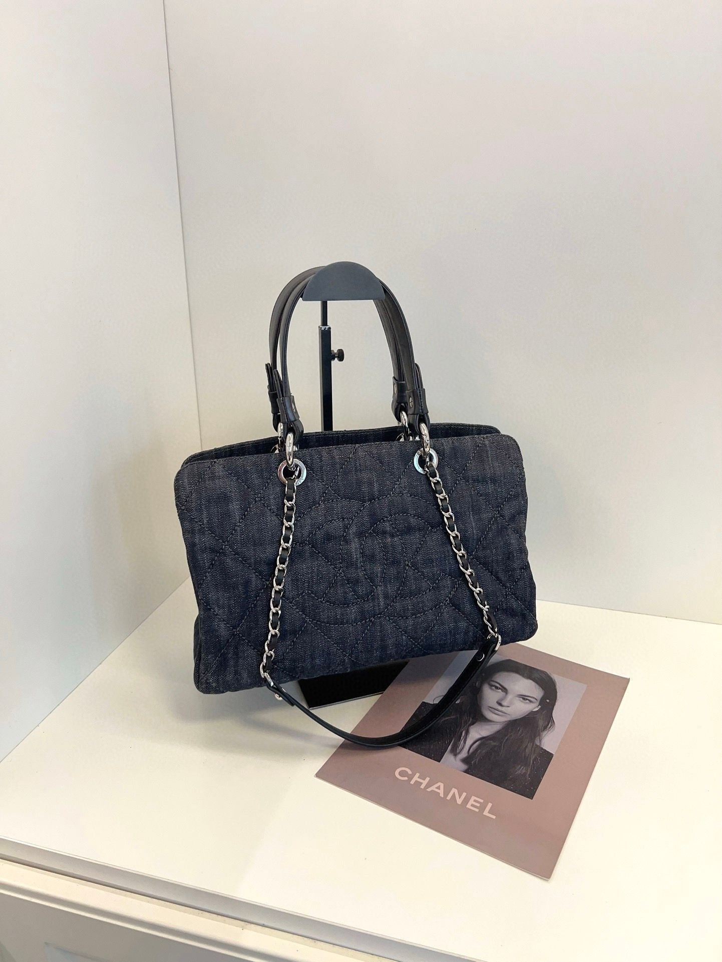 Vintage Chanel GST Grand shopping tote bag **cm black