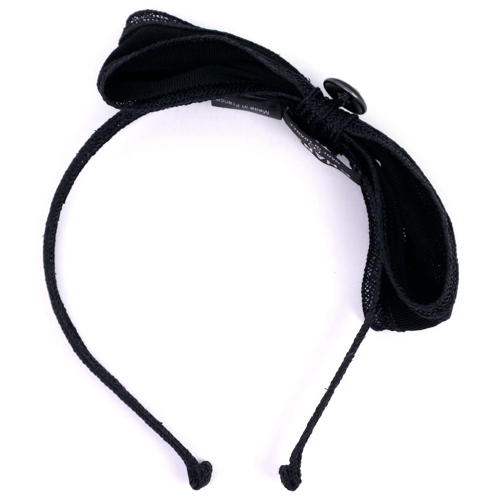 CHANEL Other accessories straw black Katyusha Women Used
