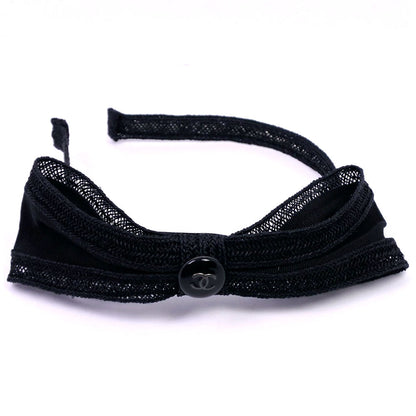 CHANEL Other accessories straw black Katyusha Women Used