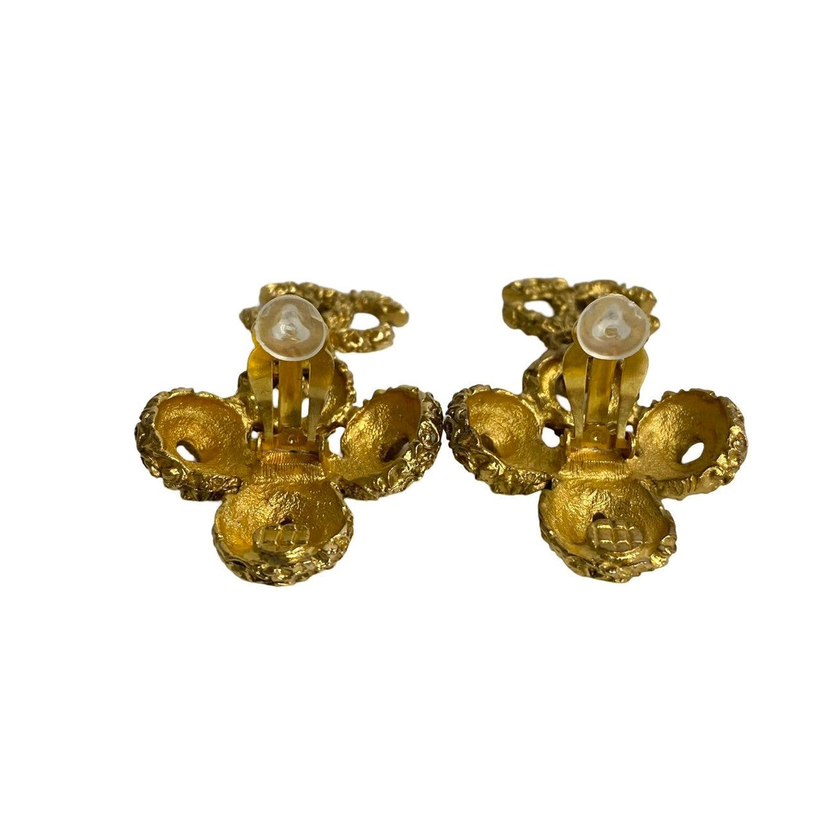 CHANEL Earring Gold Plated gold