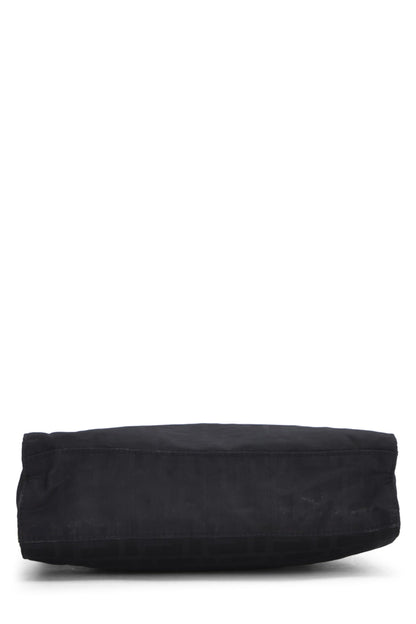 Fendi,  Black Zucca Nylon Tote Small, Black