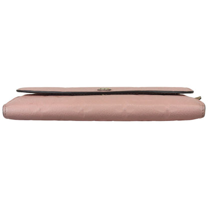Louis-Vuitton Sarah Wallet Monogram Empreinte Leather Pink GHW
