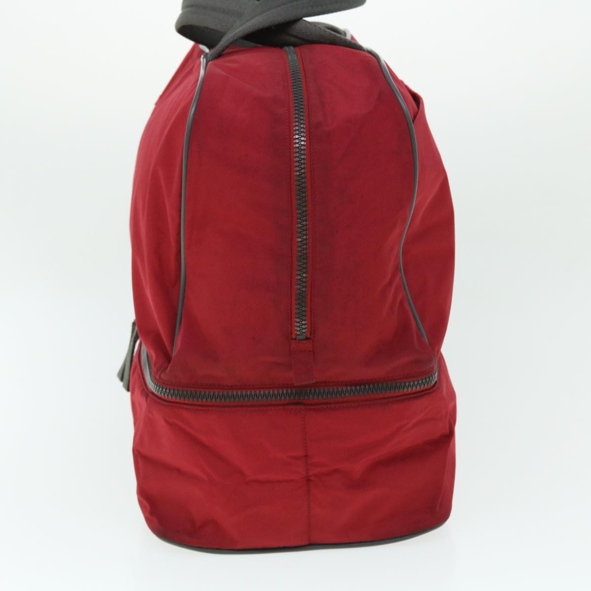 PRADA Sports Hand Bag Nylon Red Auth 51826