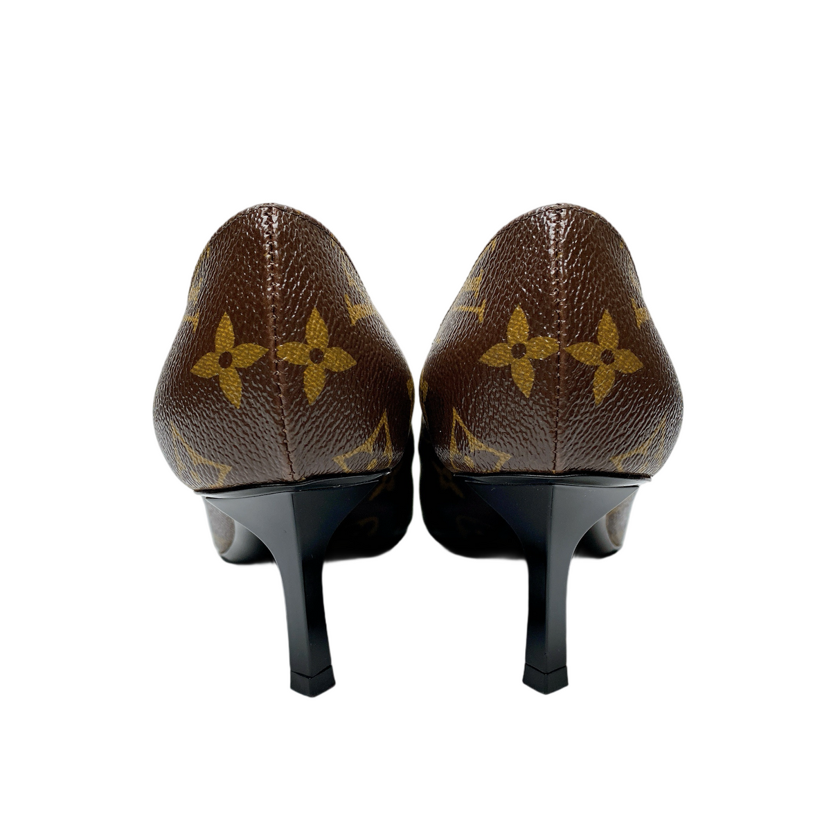 LV MONOGRAM HEEL