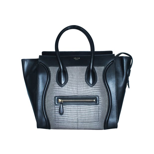 Celine Medium Python Phantom Luggage Tote