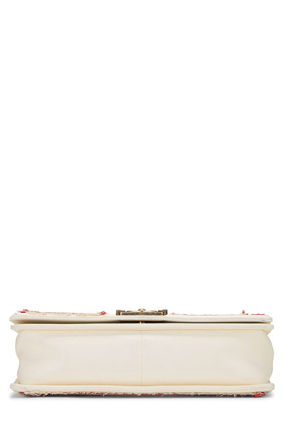 Chanel,  Paris-Cuba Multicolor Sequin Boy Bag New Medium, Multi