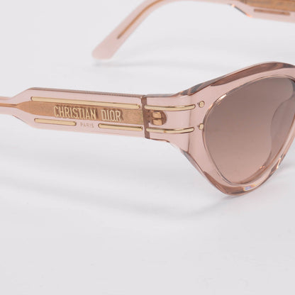 Dior Rose DiorSignature B71 Cat Eye Sunglasses