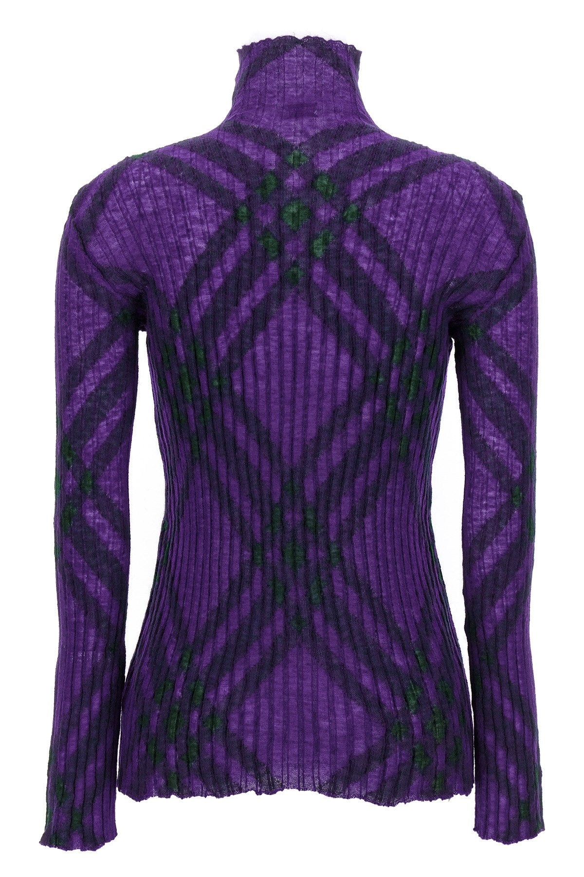 Burberry Women Check Sweater